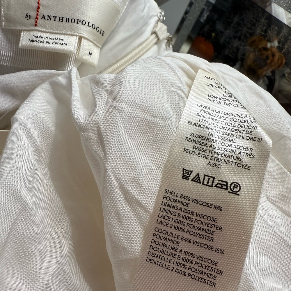 Anthropologie Bobby asymmetrical tiered ruffle midi dress - Picture 4 of 7